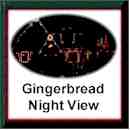 Night view of Gingerbread House